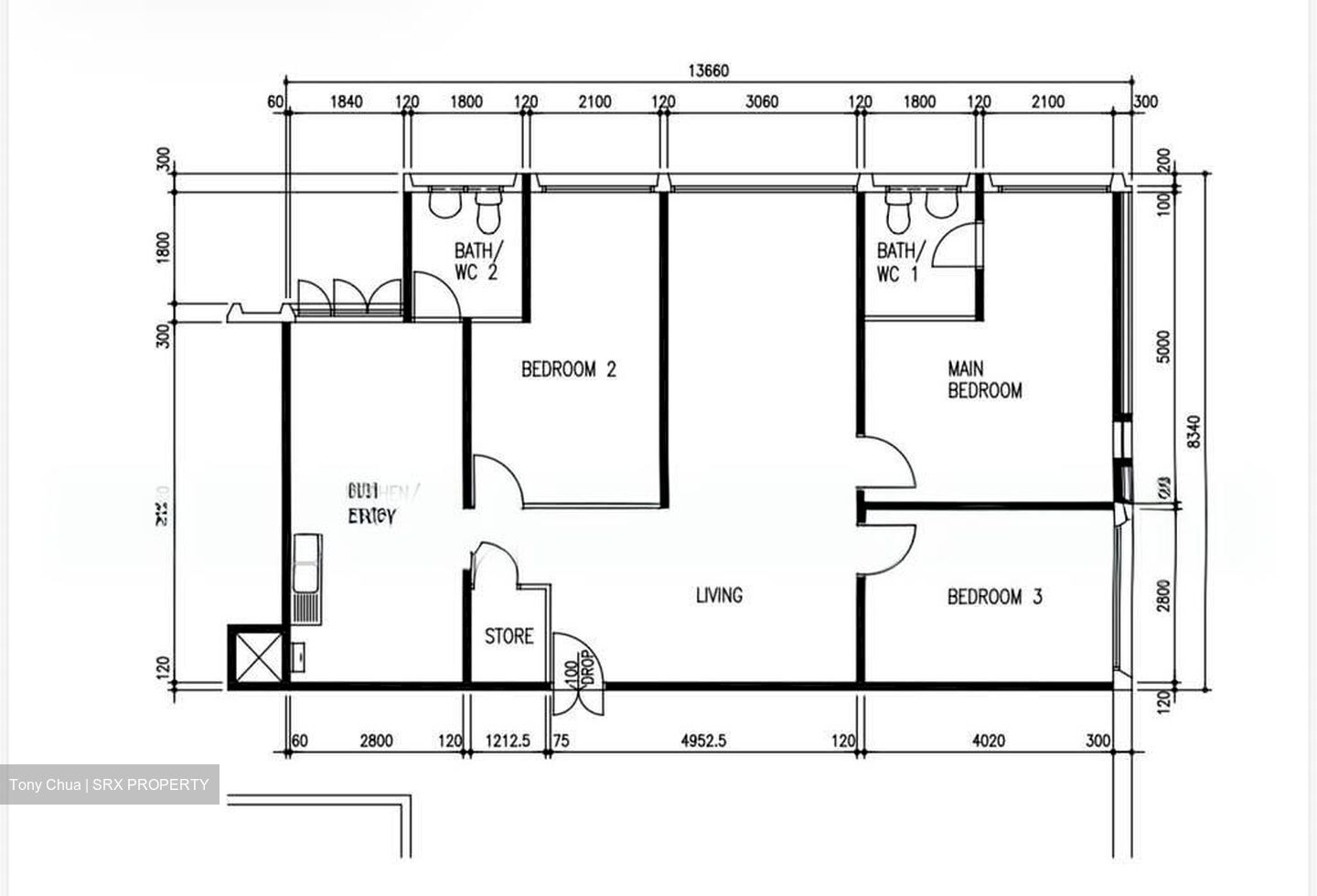 Blk 165 Simei Road (Tampines), HDB 4 Rooms #566841411
